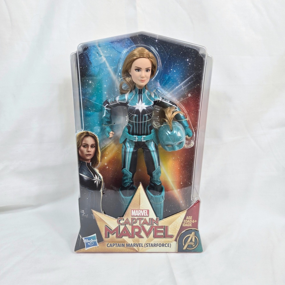 Marvel Captain Marvel Starforce 11.5" Super Hero Doll 2019 Sealed Collectible